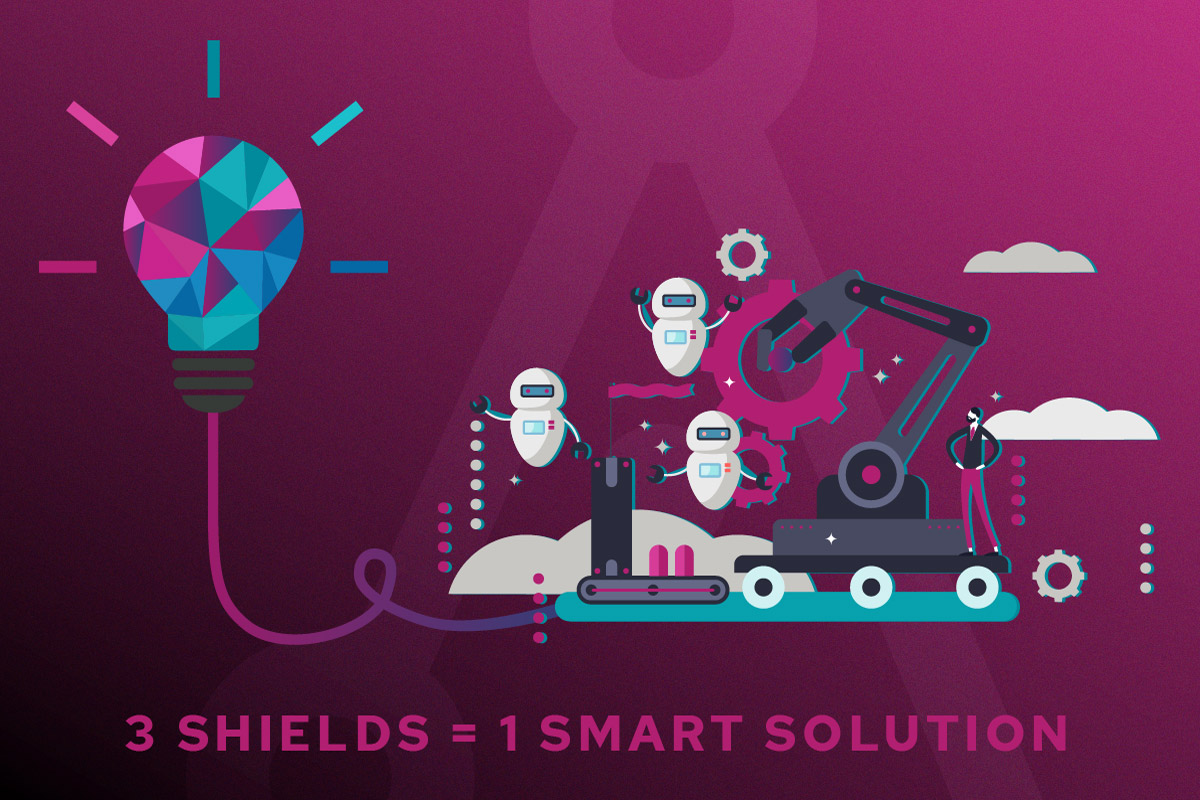 3 Shields Up! Graphus Infographic